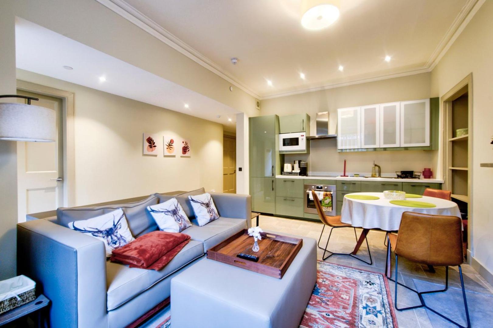 爱丁堡Guestready - Manor Place Basement公寓 外观 照片
